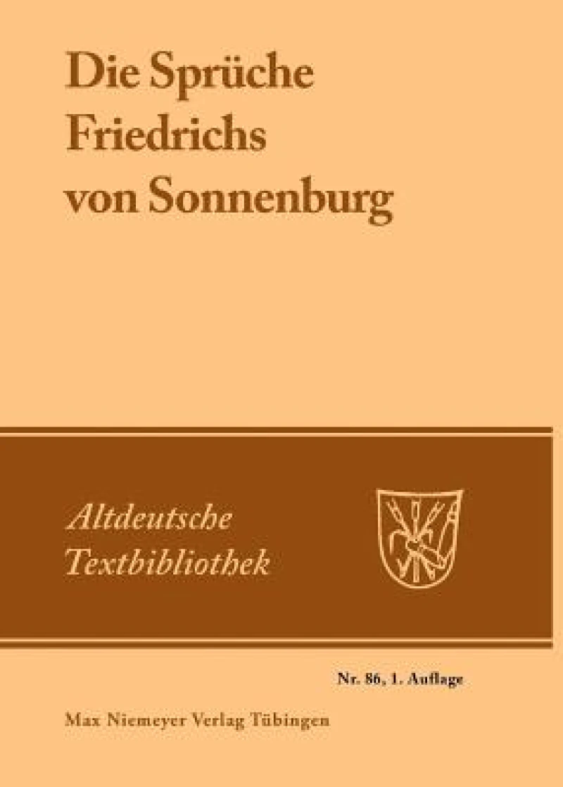 Sprüche Friedrichs von Sonnenburg