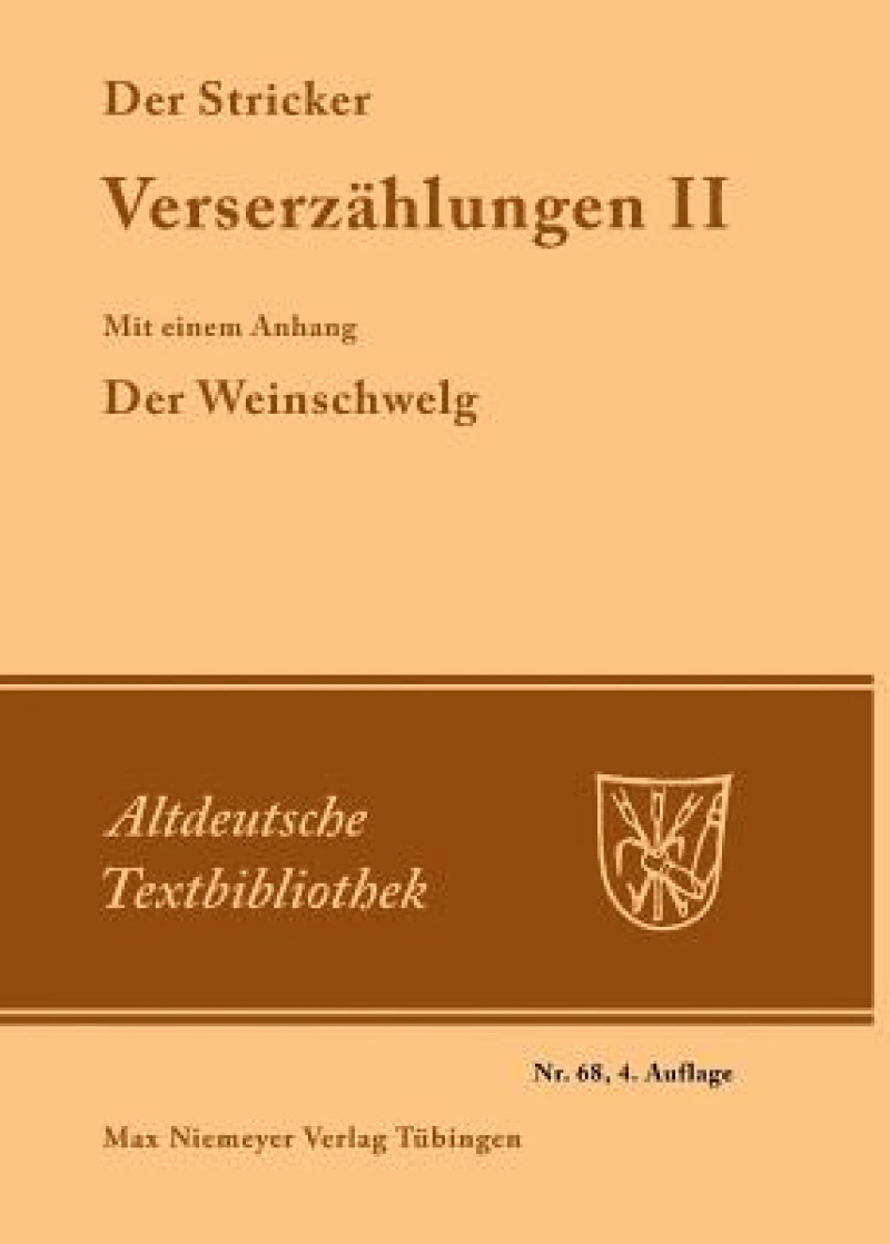 Verserzählungen II