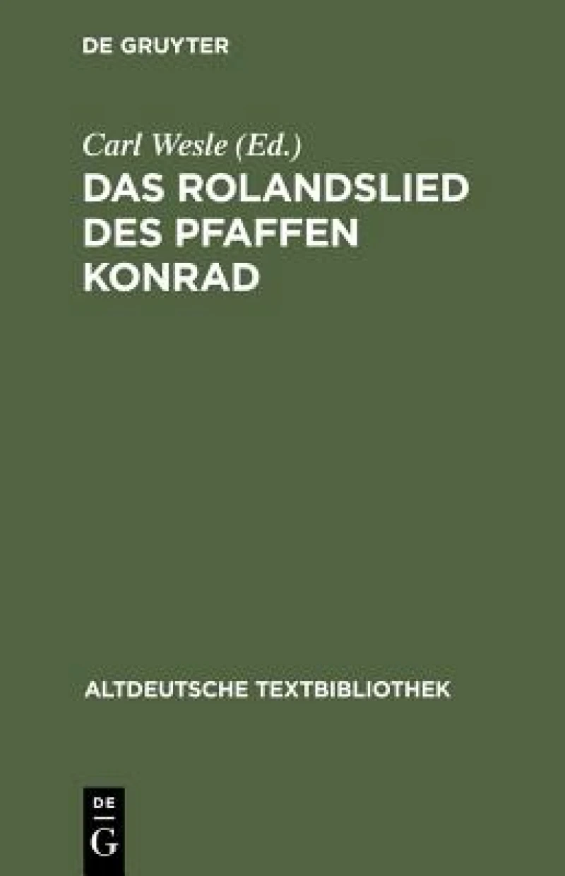 Rolandslied des Pfaffen Konrad