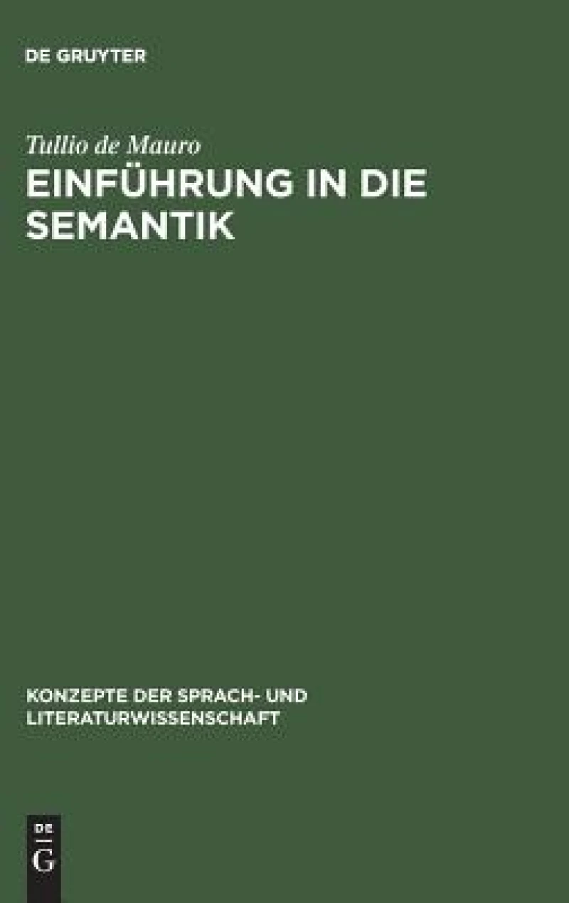 Einführung in Die Semantik