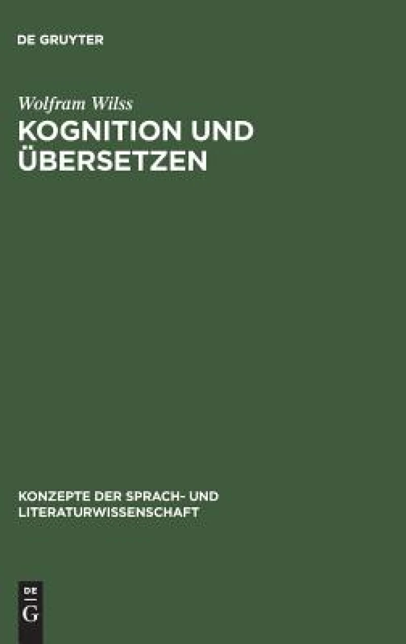 Kognition Und Übersetzen