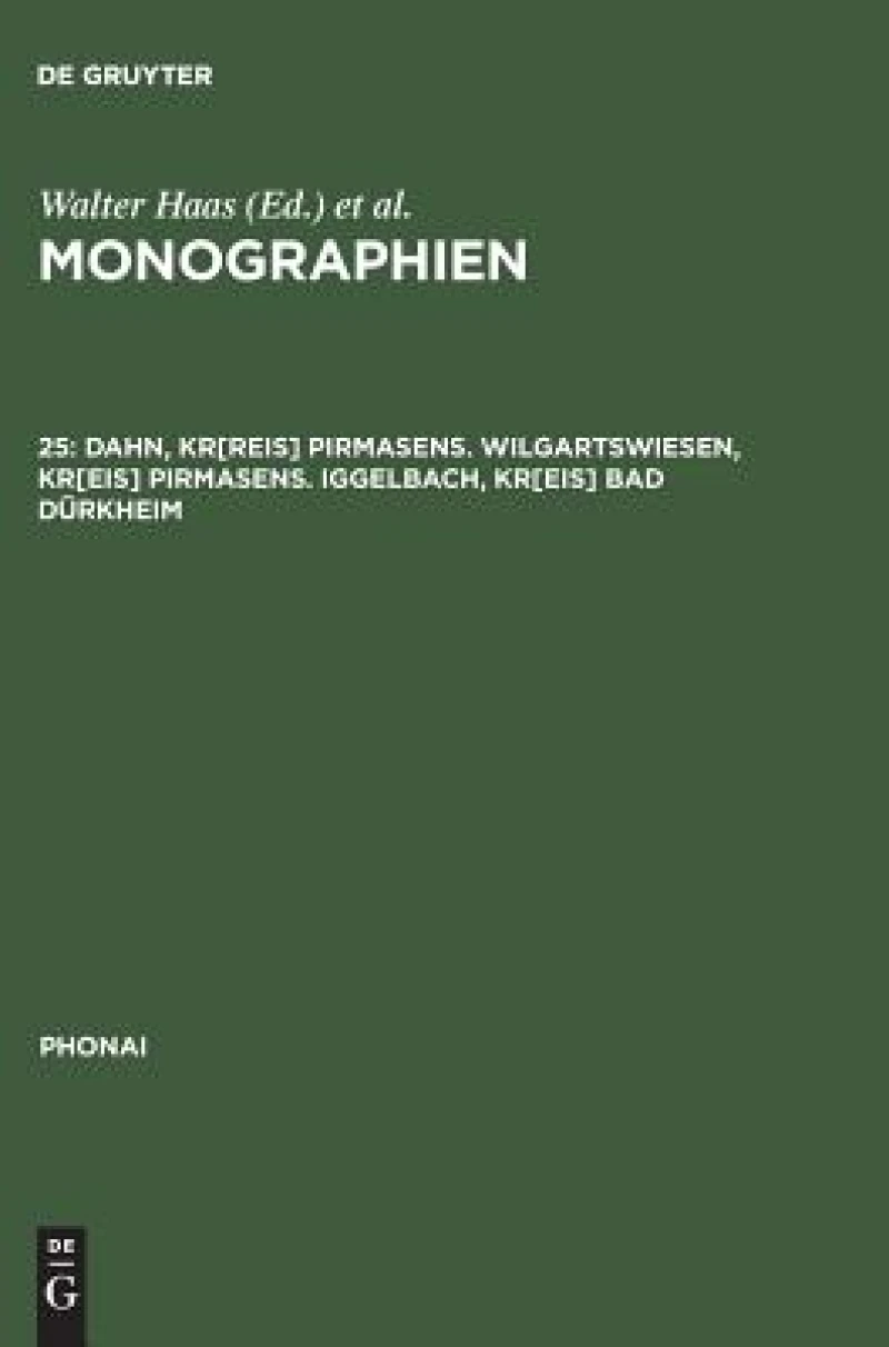 Dahn, Kr[reis] Pirmasens. Wilgartswiesen, Kr[eis] Pirmasens. Iggelbach, Kr[eis] Bad Dürkheim