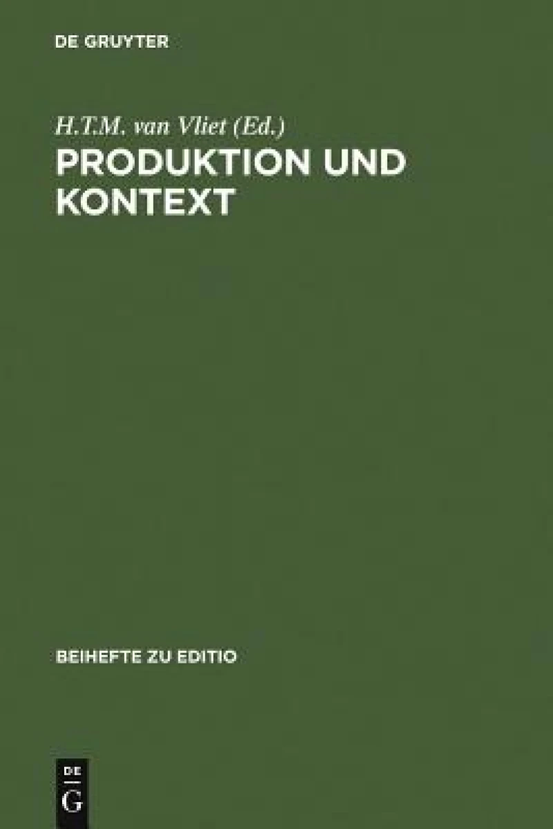 Produktion Und Kontext