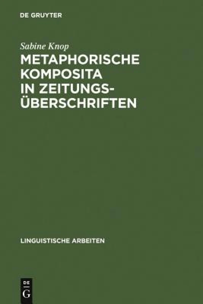 Metaphorische Komposita in Zeitungsüberschriften