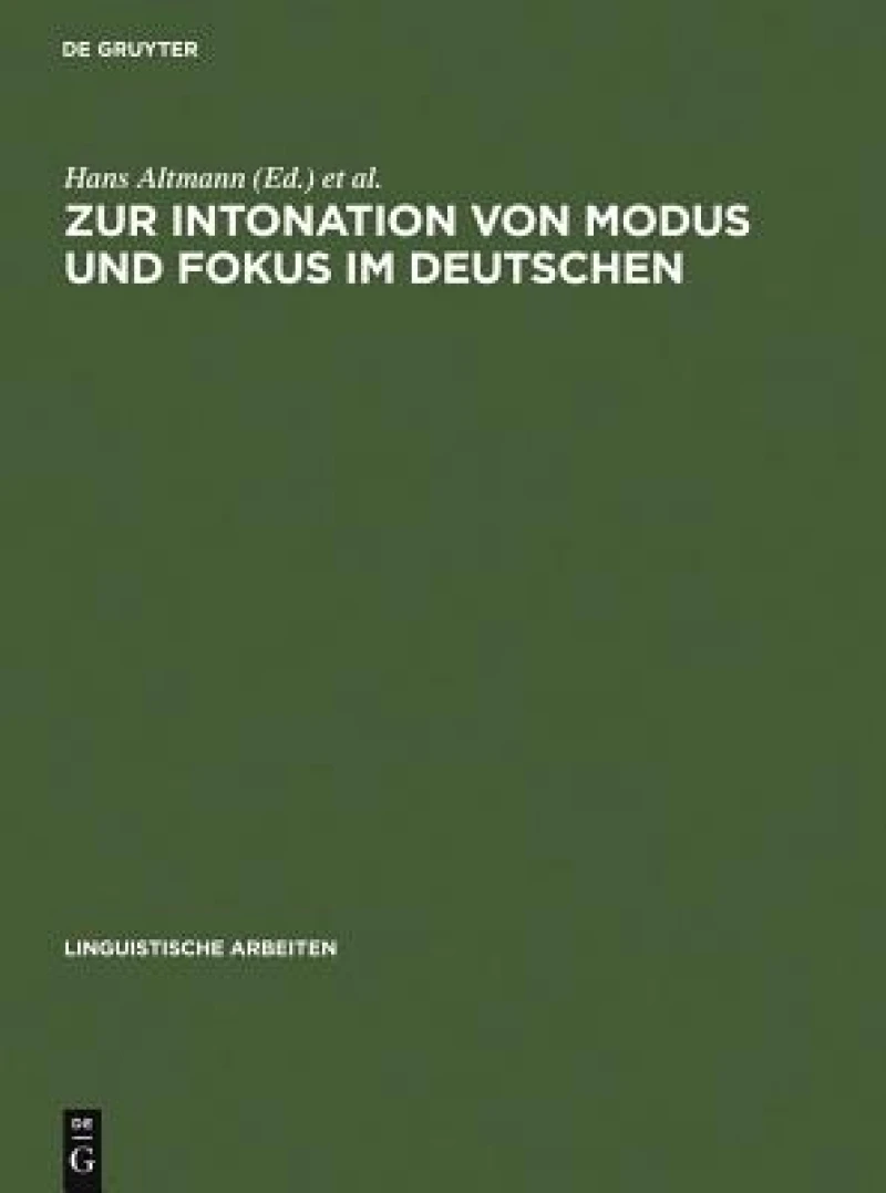 Zur Intonation von Modus und Fokus im Deutschen