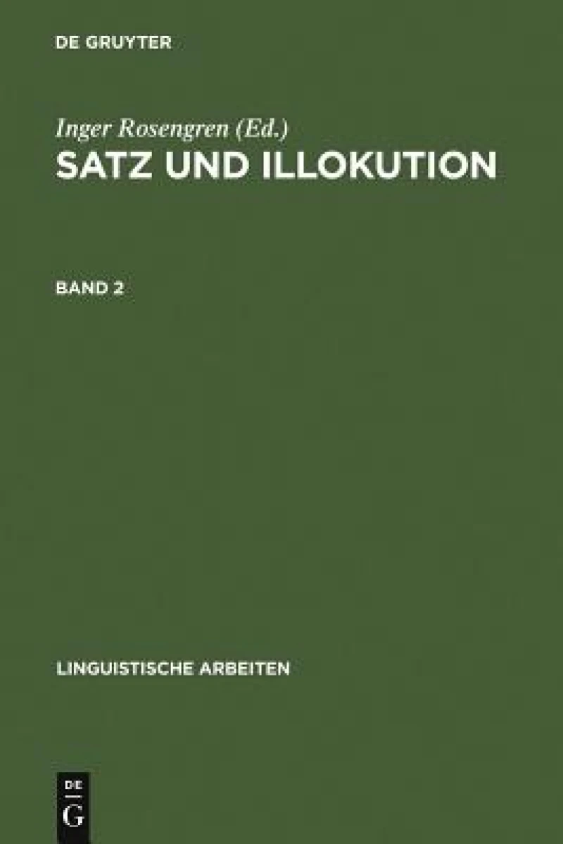 Satz und Illokution