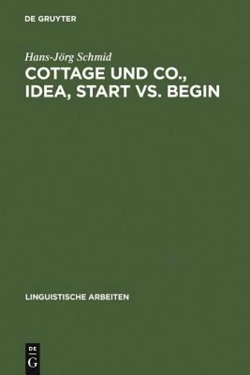 Cottage und Co., idea, start vs. begin