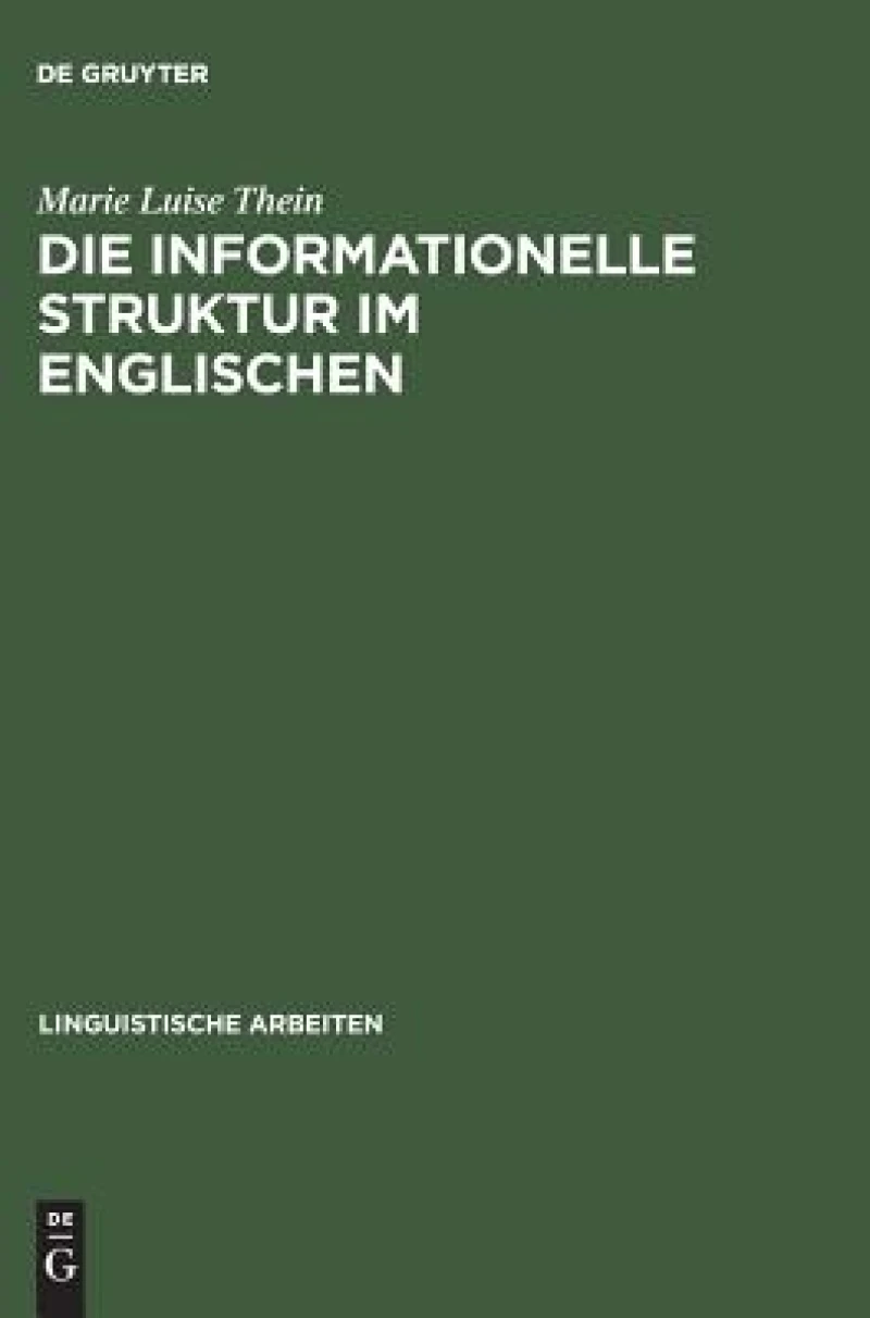 informationelle Struktur im Englischen