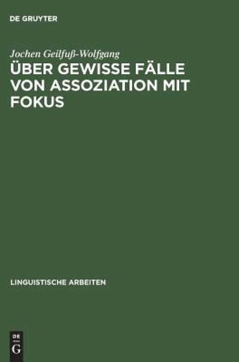 Über Gewisse Fälle Von Assoziation Mit Fokus