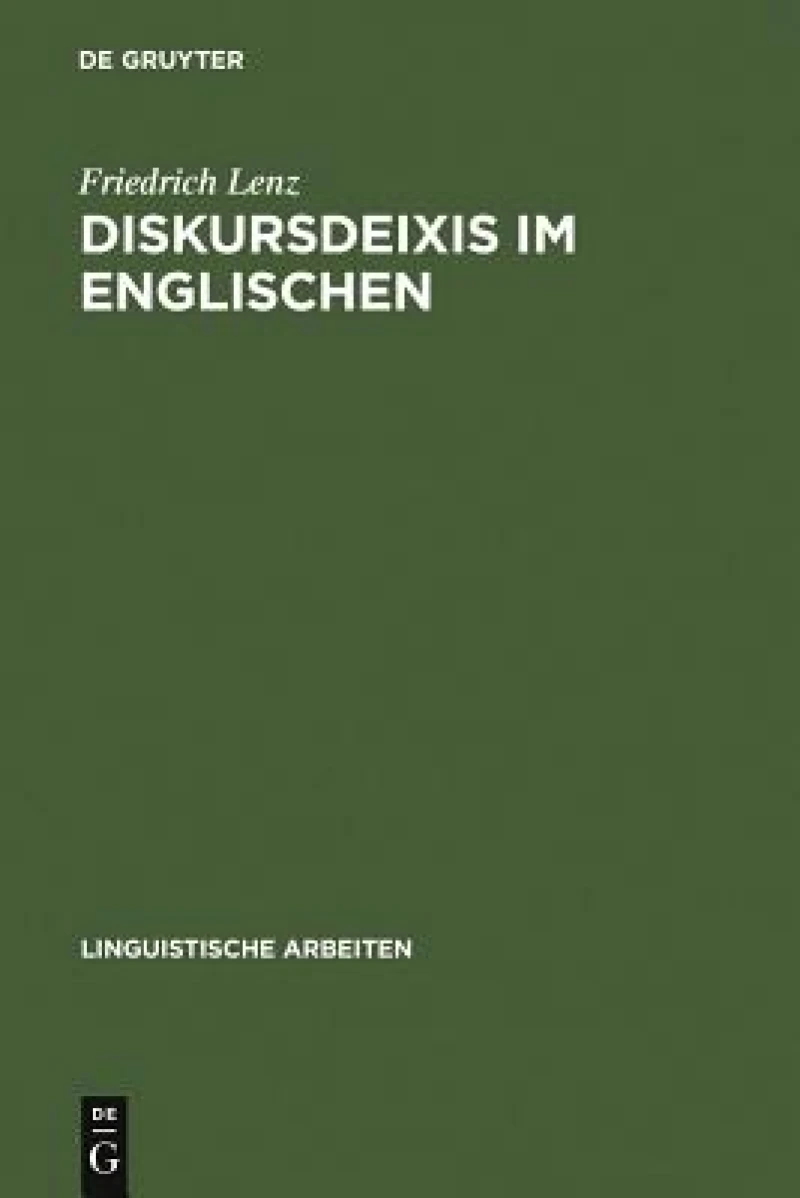 Diskursdeixis Im Englischen
