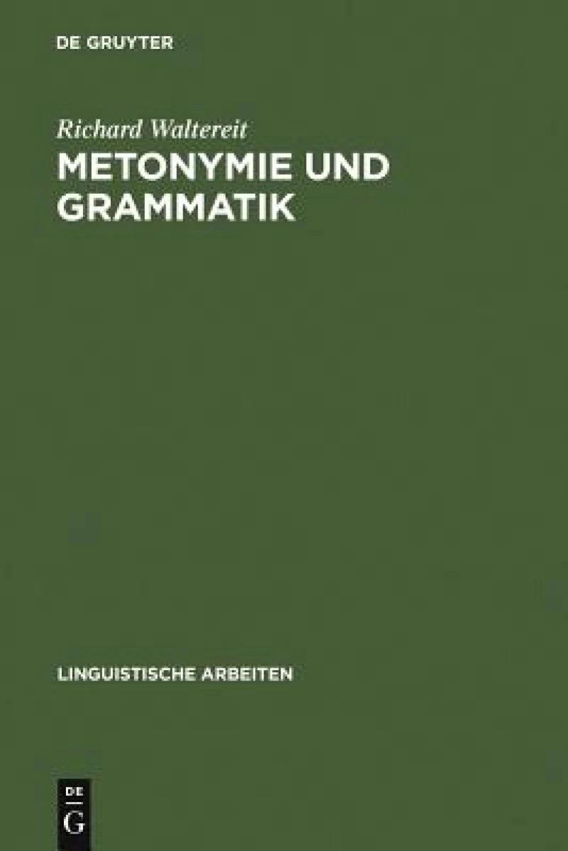 Metonymie Und Grammatik