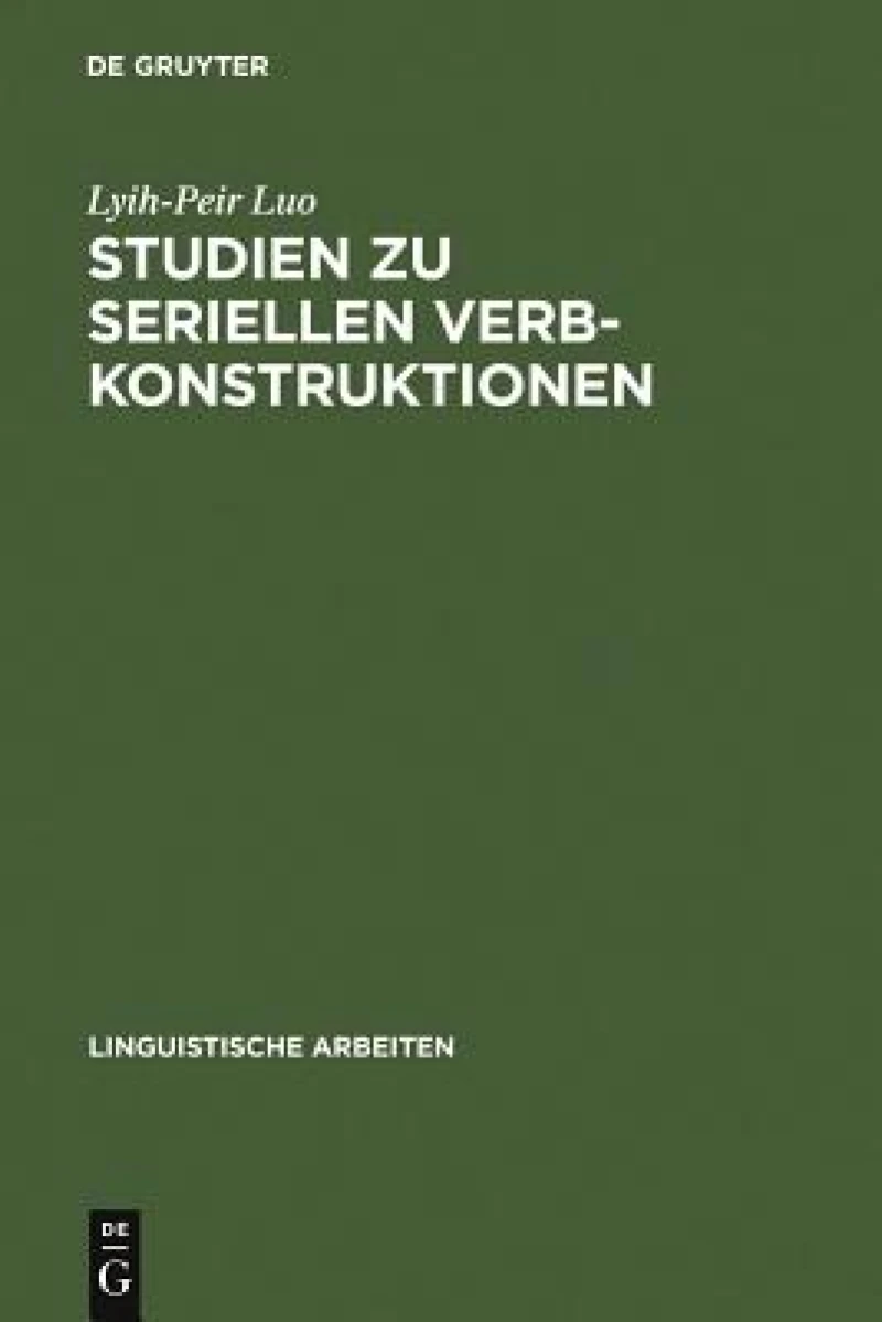 Studien zu seriellen Verbkonstruktionen