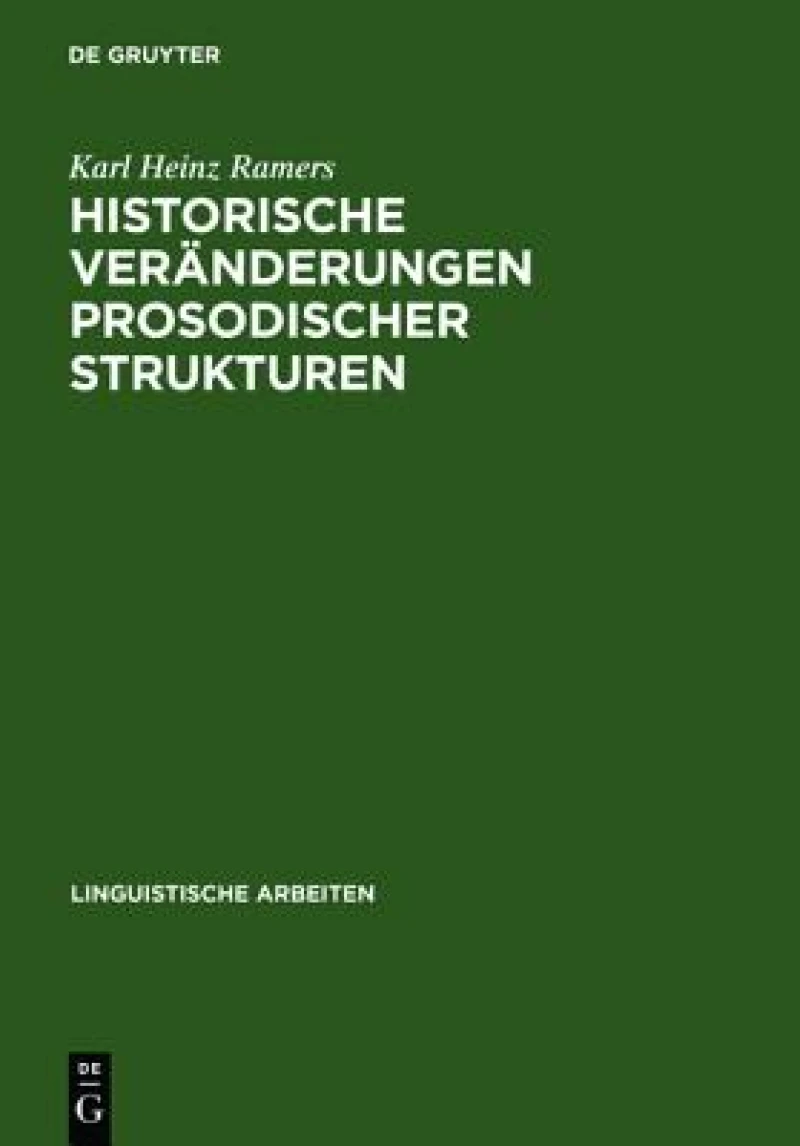Historische Veränderungen Prosodischer Strukturen