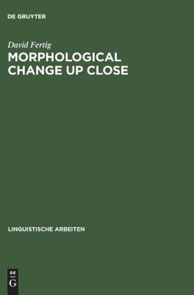 Morphological Change Up Close