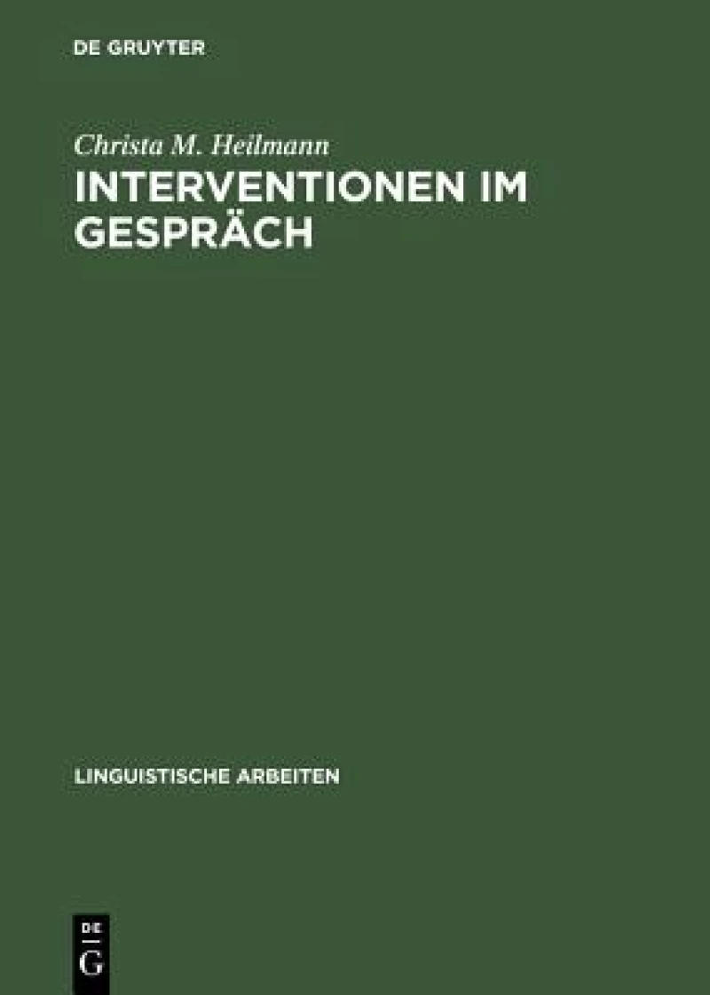 Interventionen Im Gesprach