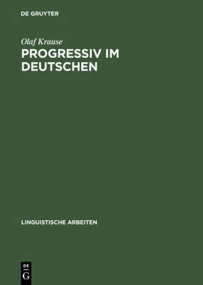 Progressiv Im Deutschen