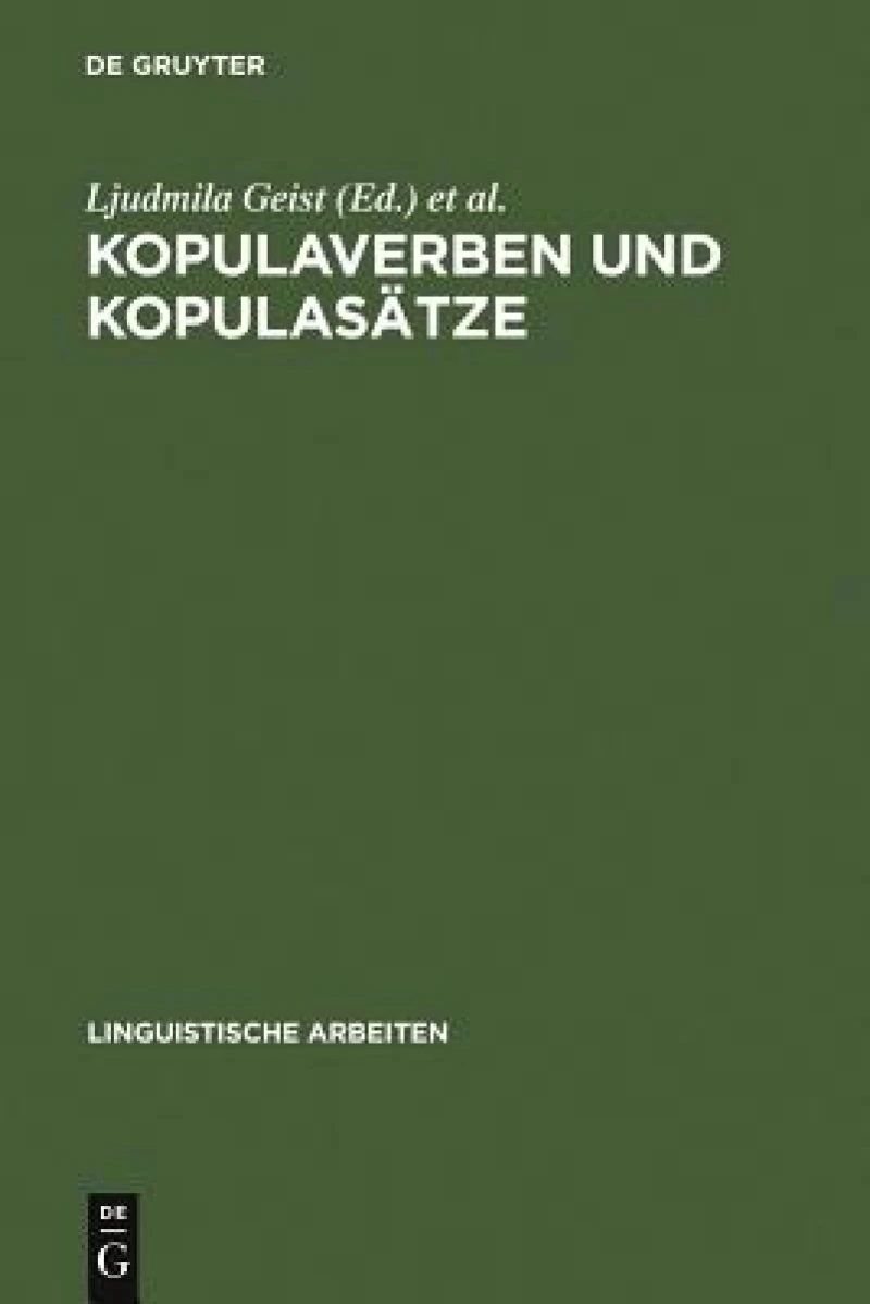 Kopulaverben Und Kopulasätze