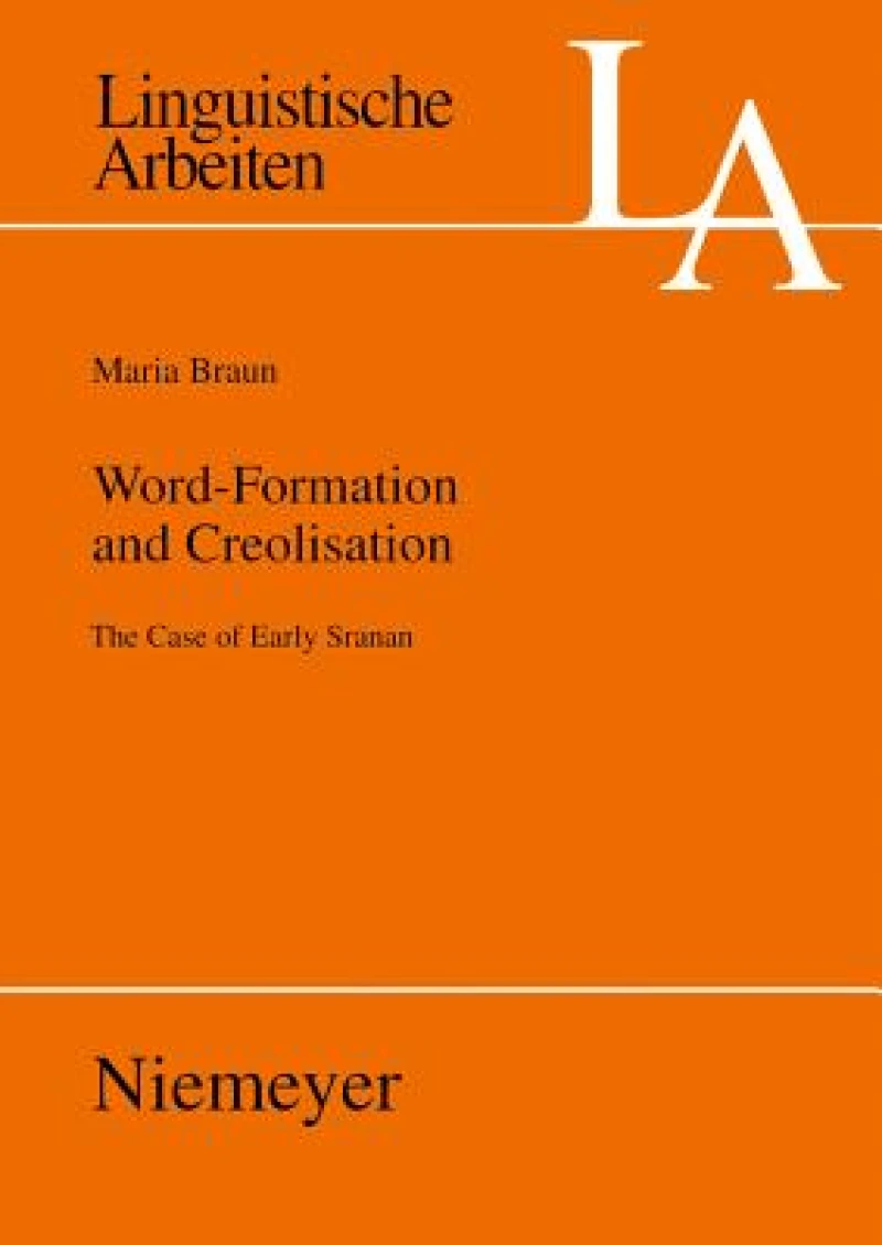 Word-Formation and Creolisation