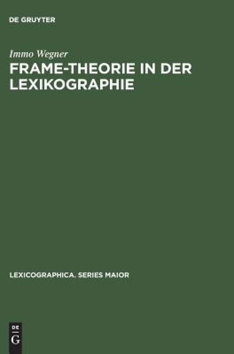 Frame-theorie in Der Lexikographie
