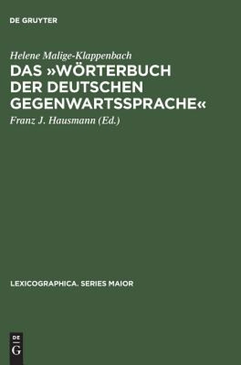 »Wörterbuch der deutschen Gegenwartssprache«