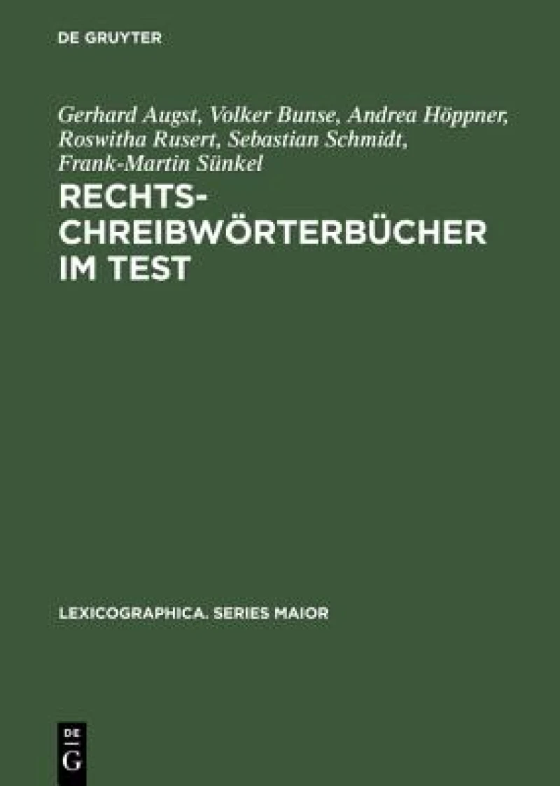 Rechtschreibworterbucher Im Test