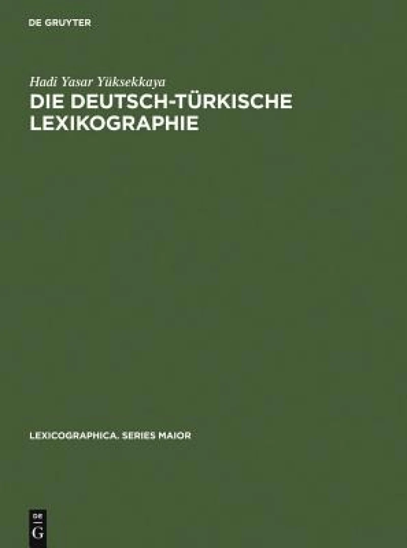 Die Deutsch-türkische Lexikographie