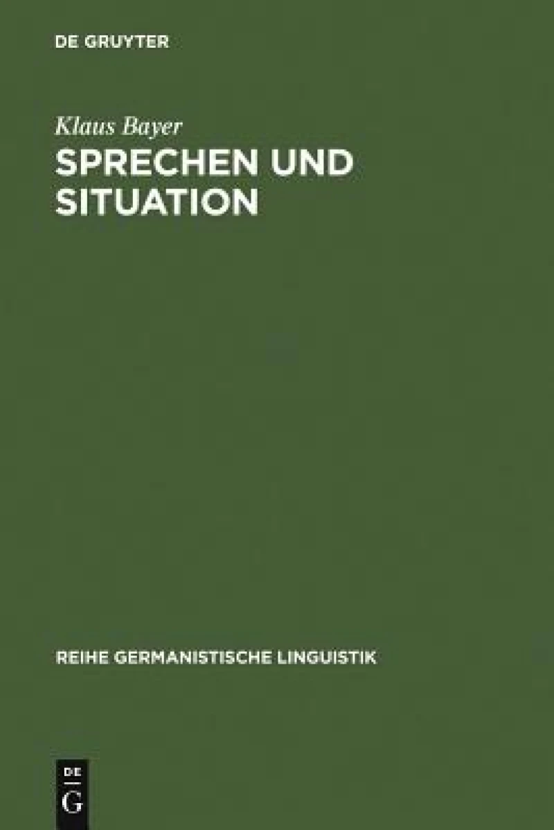 Sprechen Und Situation