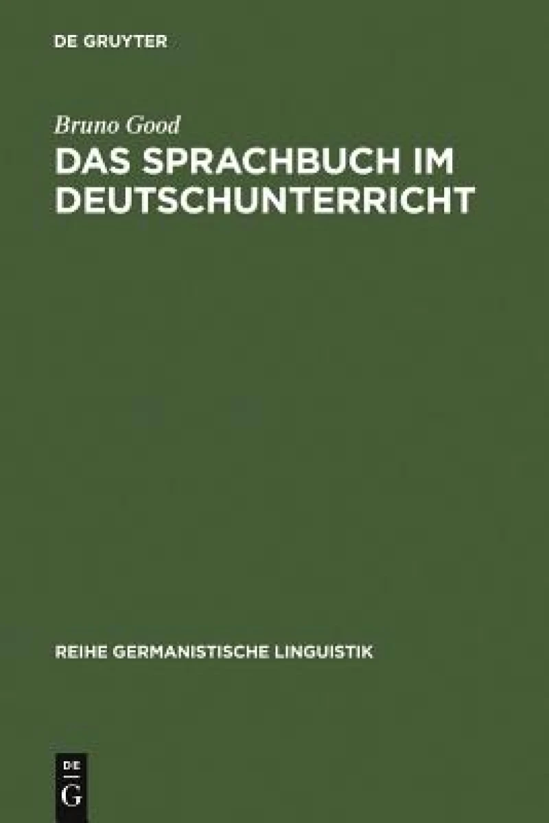 Sprachbuch im Deutschunterricht