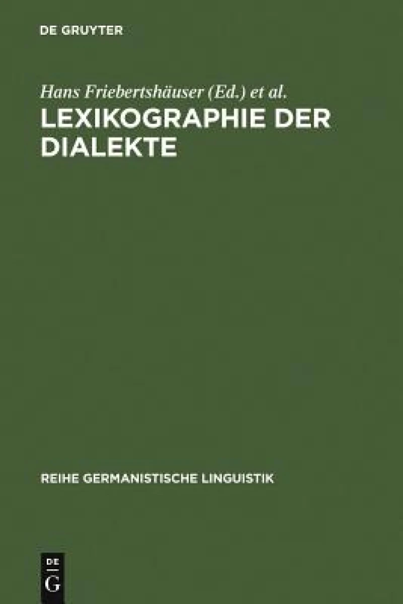 Lexikographie der Dialekte