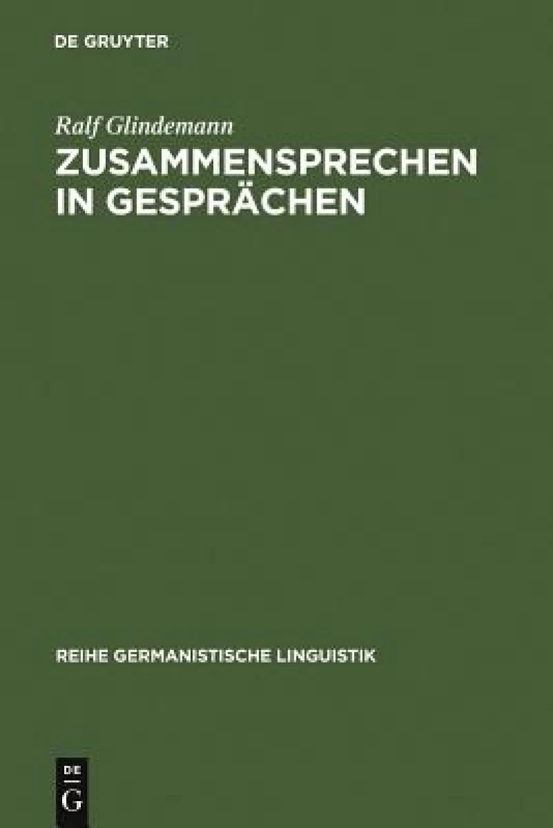Zusammensprechen in Gesprächen