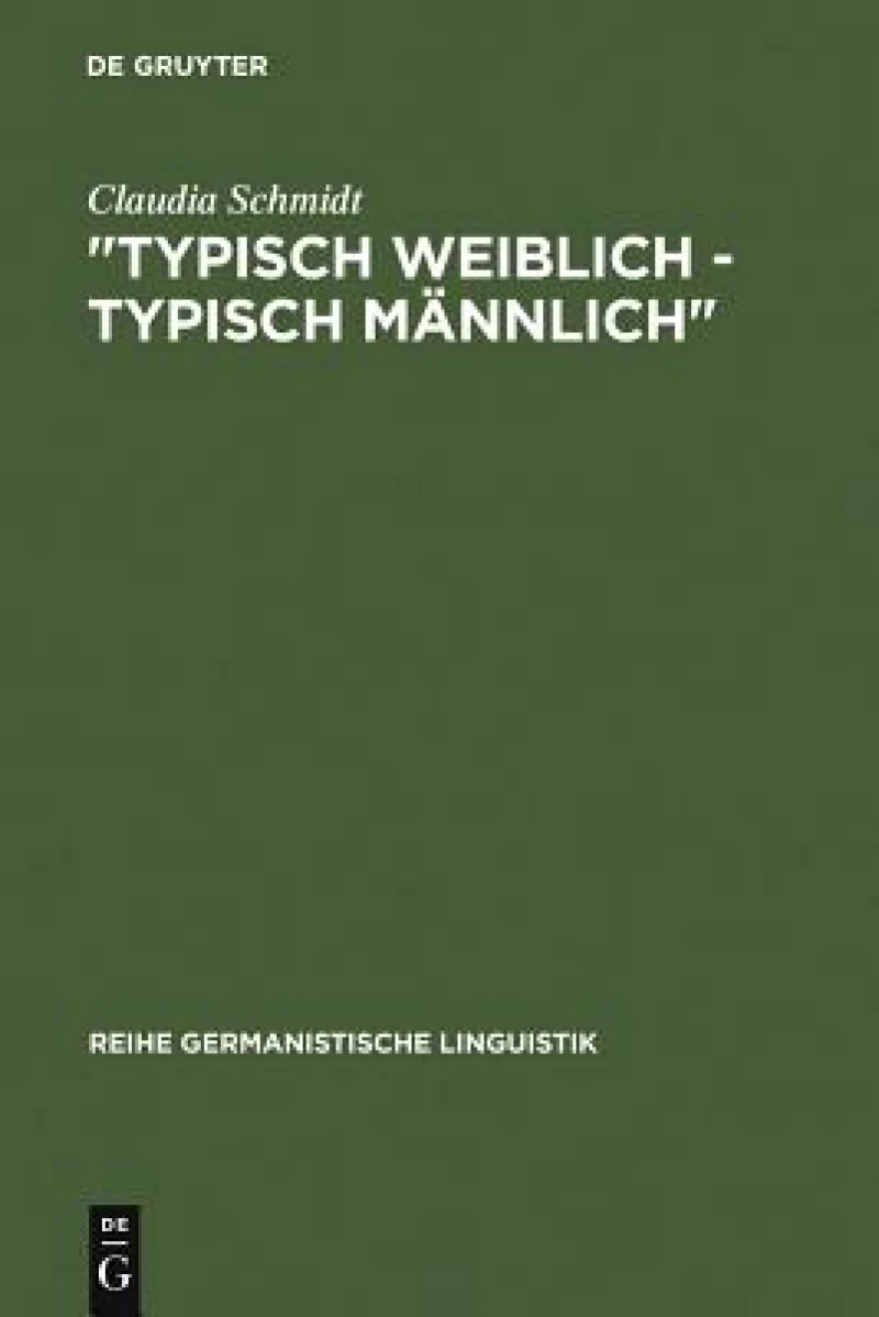 "Typisch weiblich - typisch männlich"