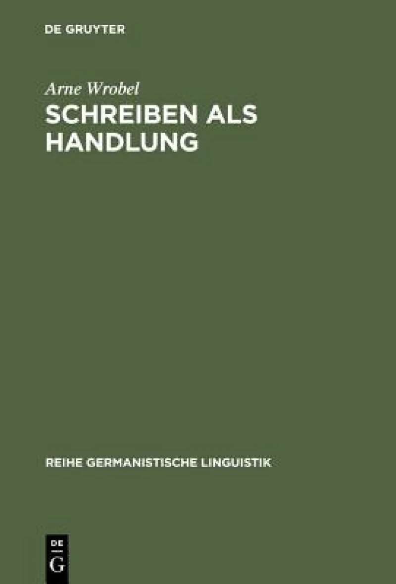 Schreiben Als Handlung