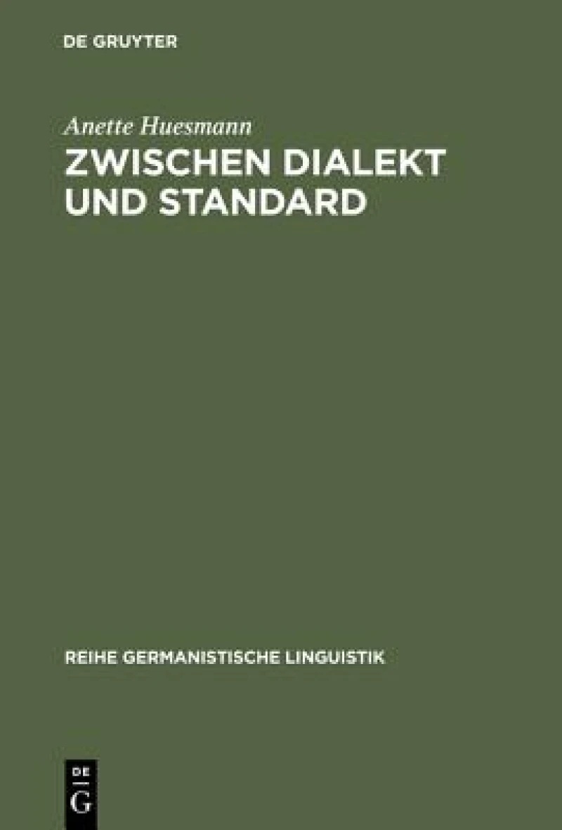 Zwischen Dialekt Und Standard