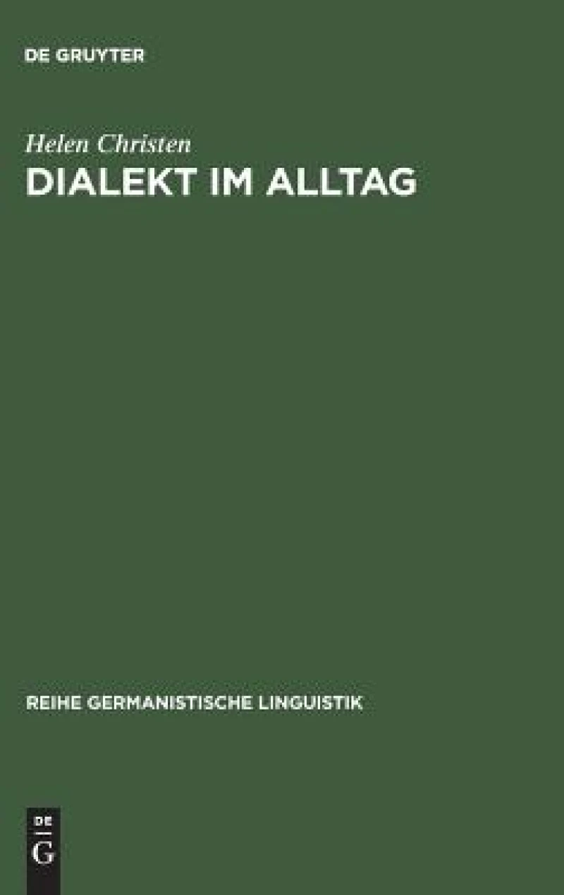 Dialekt Im Alltag