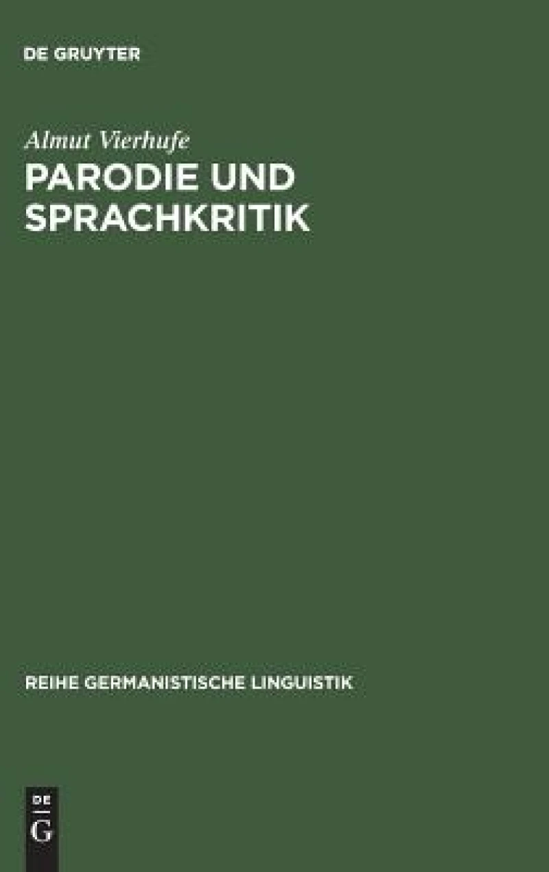 Parodie und Sprachkritik