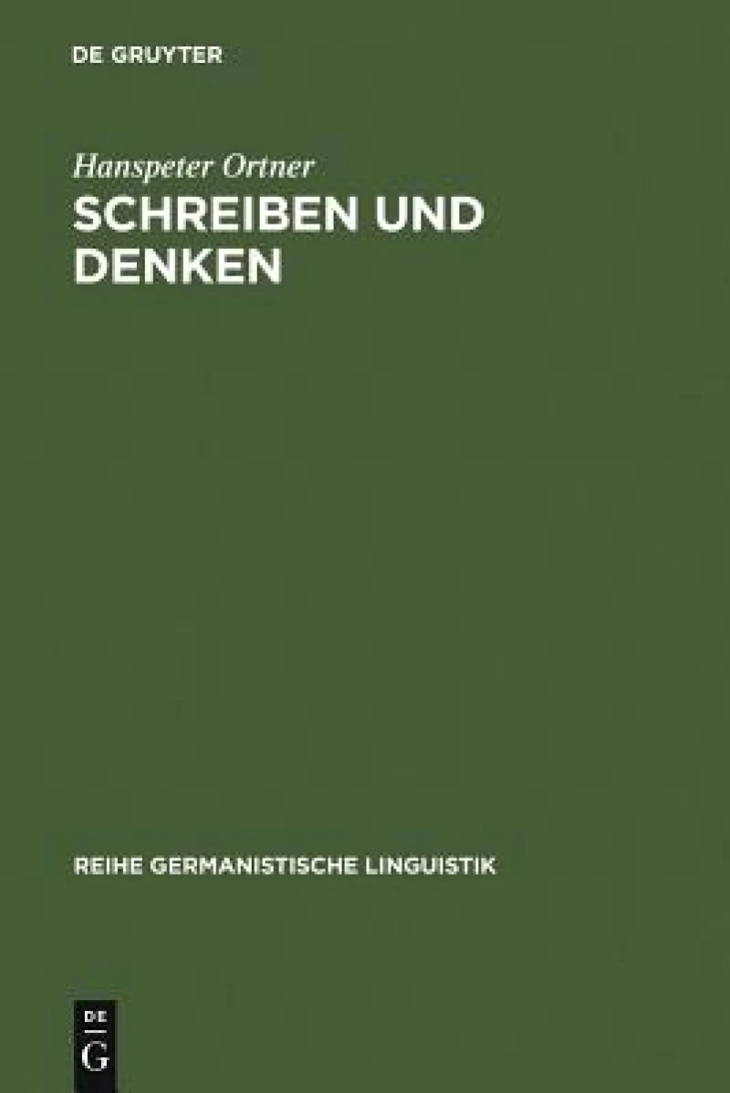 Schreiben Und Denken