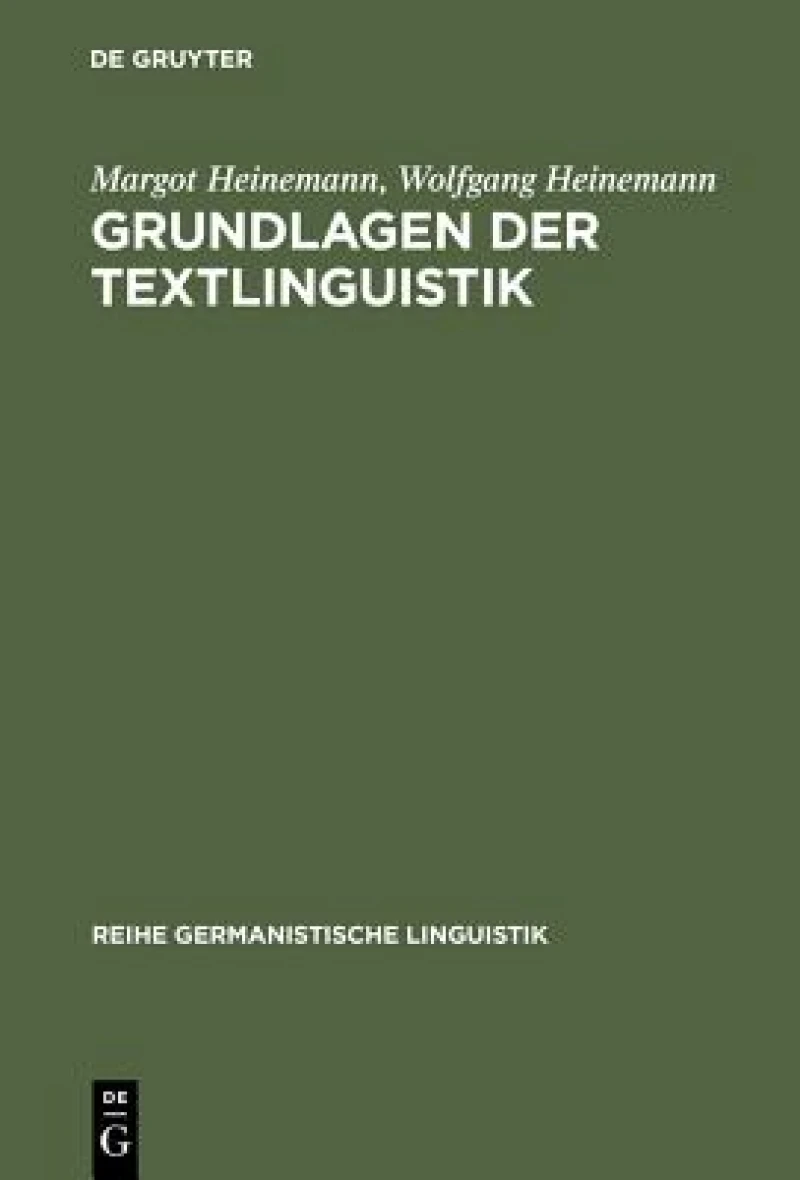 Grundlagen Der Textlinguistik