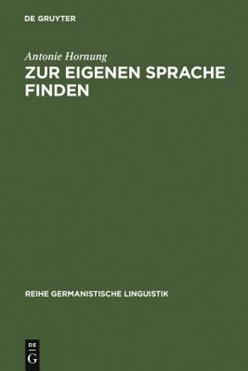 Zur Eigenen Sprache Finden
