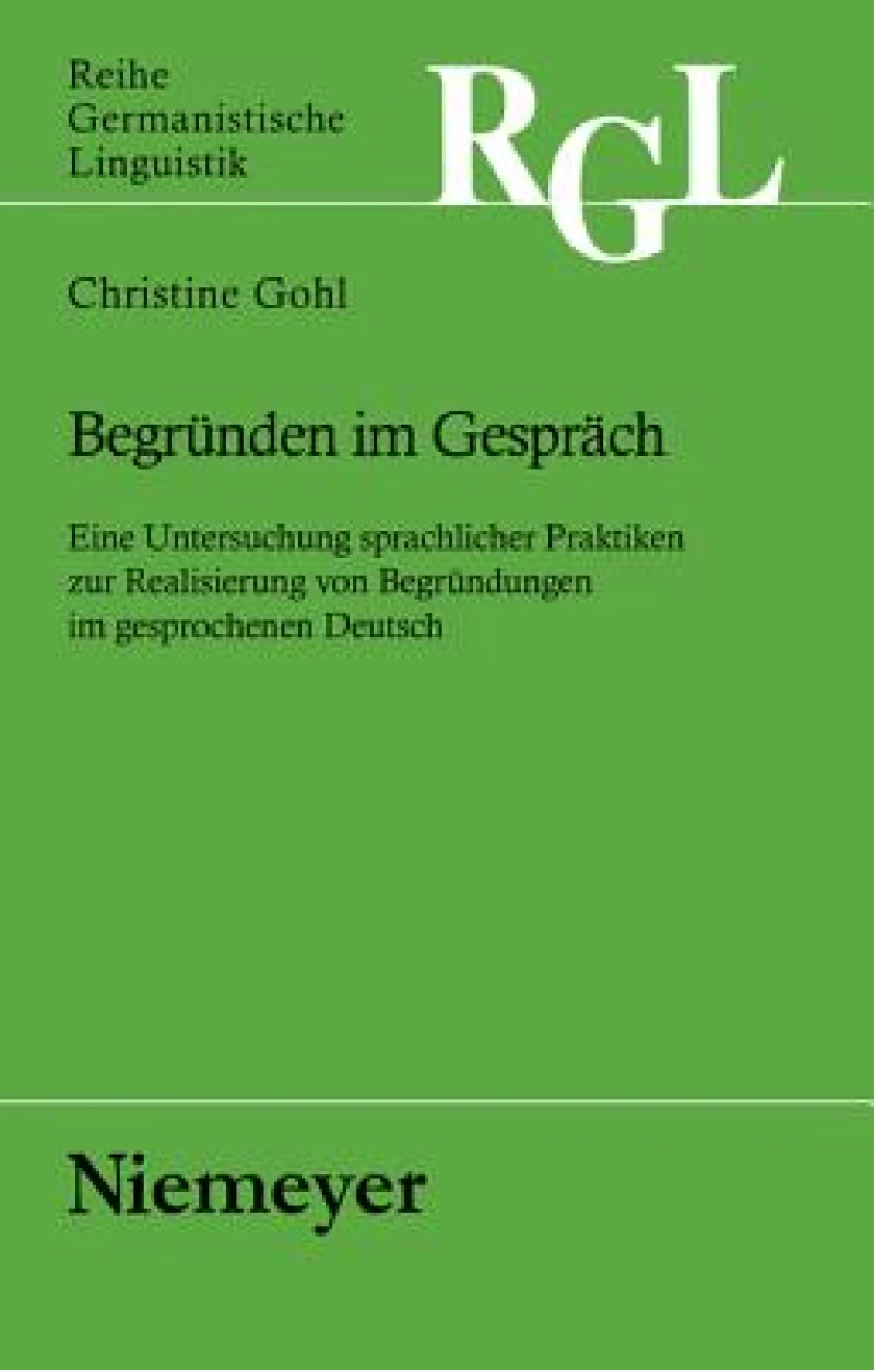 Begründen Im Gespräch