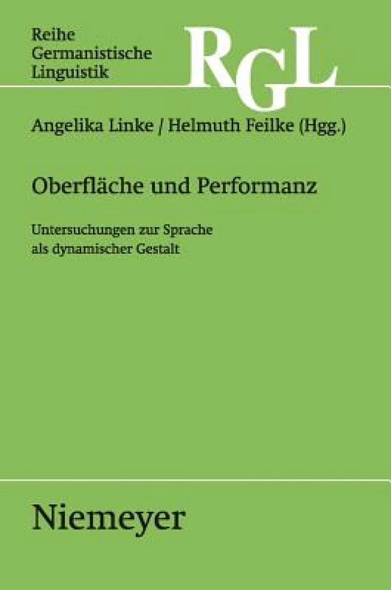 Oberflache Und Performanz