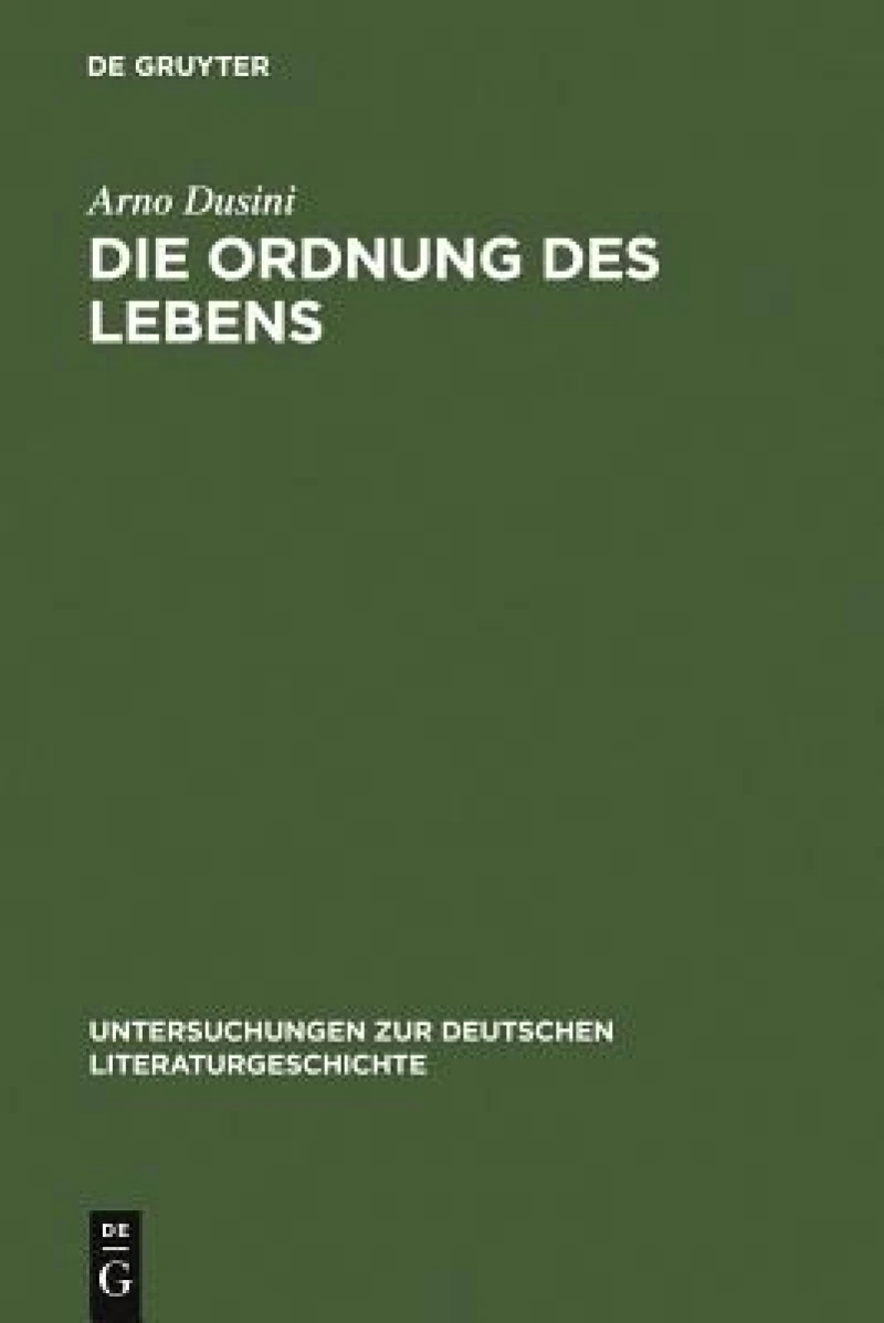 Ordnung des Lebens