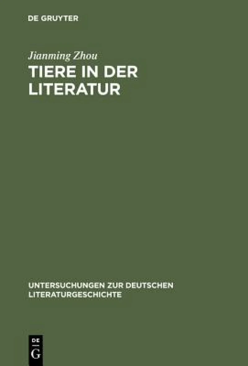 Tiere in Der Literatur