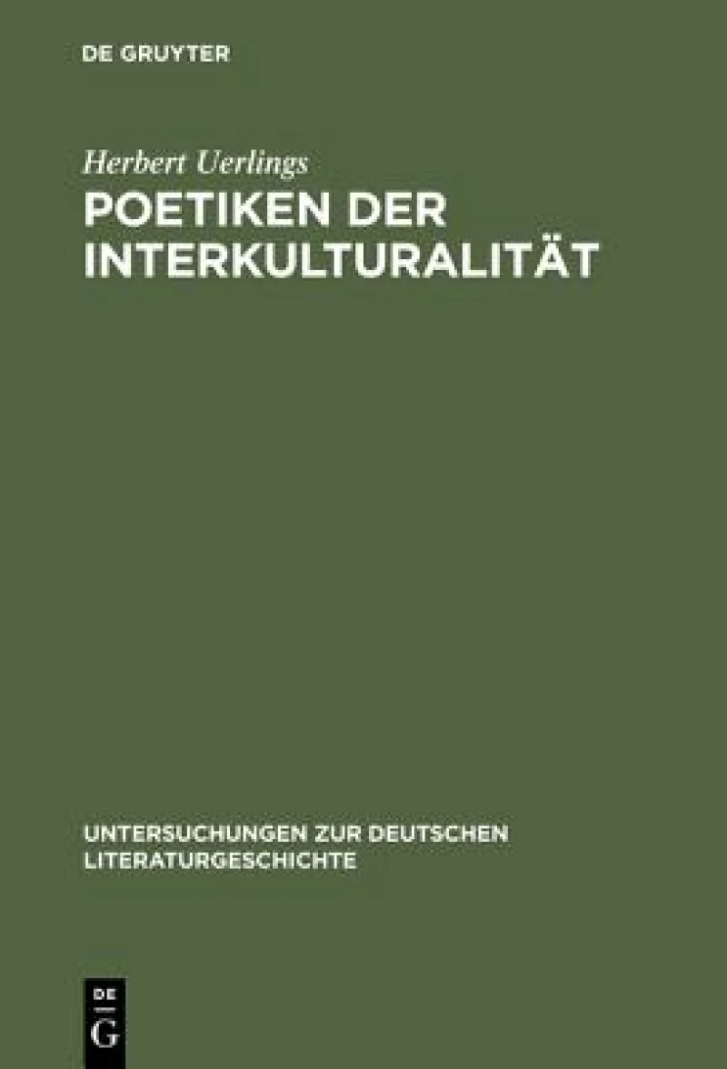 Poetiken Der Interkulturalität