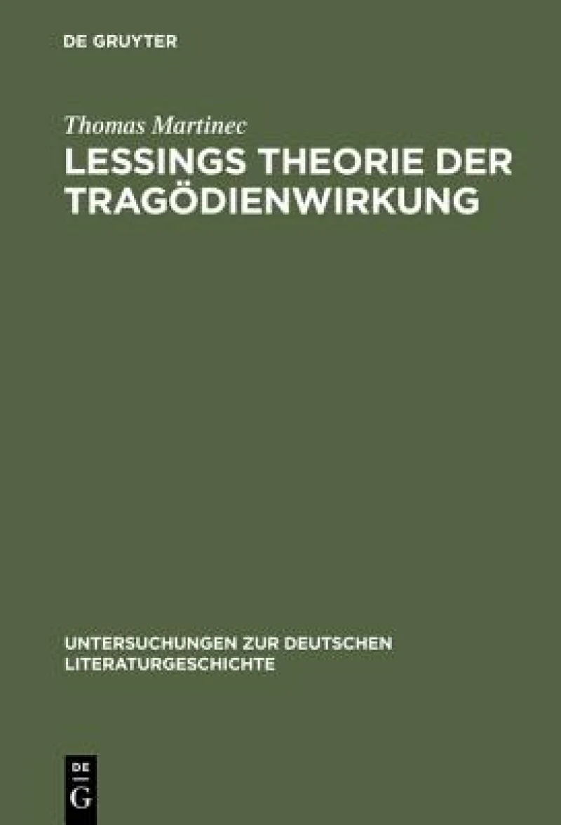 Lessings Theorie Der Tragodienwirkung
