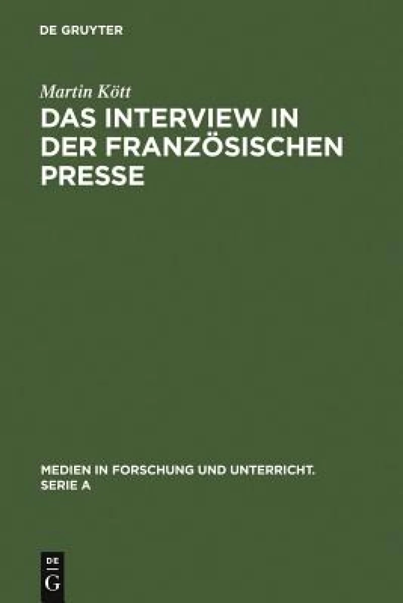 Interview in der französischen Presse