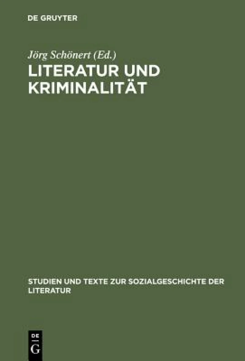 Literatur Und Kriminalität