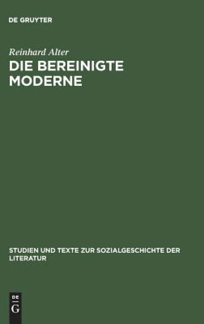 bereinigte Moderne