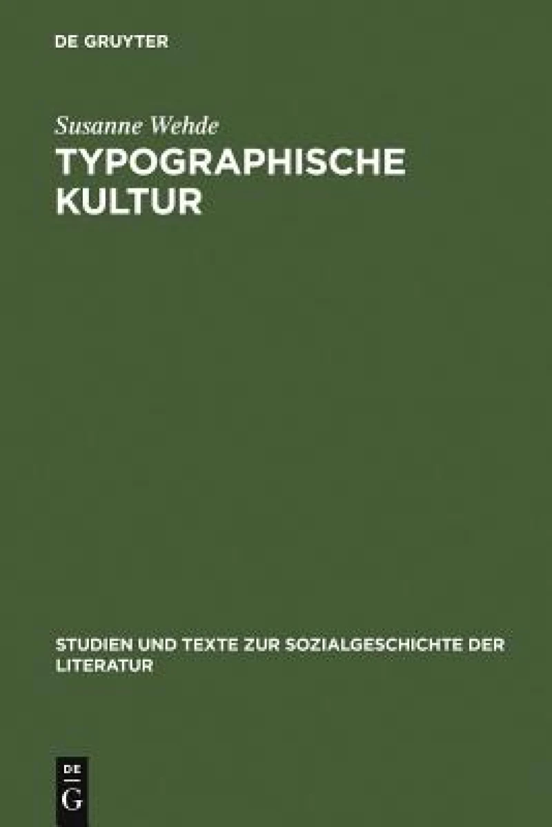 Typographische Kultur