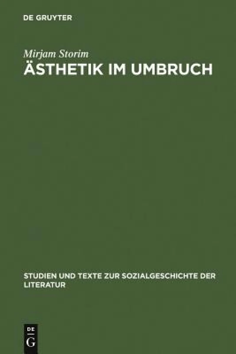 Ästhetik im Umbruch