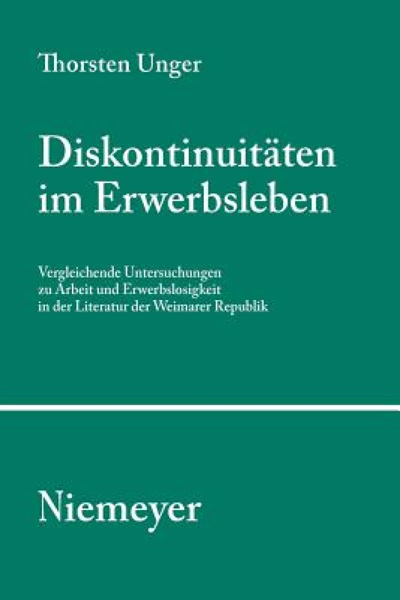 Diskontinuitäten Im Erwerbsleben